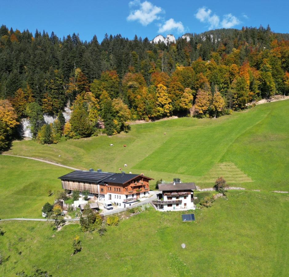Biobauernhof Schneiderbauer Apartman Unken Kültér fotó
